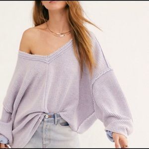 Free People Easy V Pullover